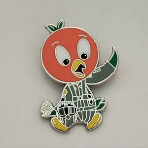 Disney Pin Trading Florida Orange Bird Aviator Fighter Pilot Collection Pin